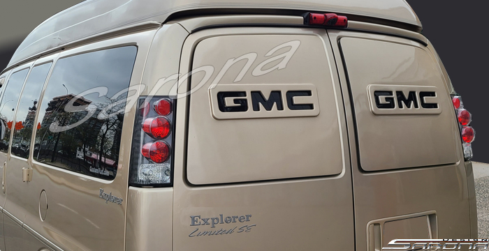Custom GMC Savana Van  All Styles Rear Louver (1996 - 2025) - $299.00 (Part #GM-004-RL)